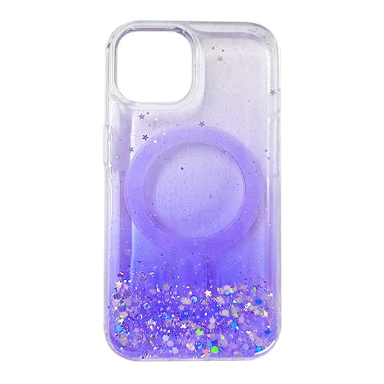 Magnetic Case for Apple iPhone 15 Purple